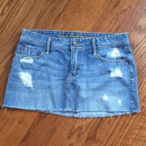 Ruehl No. 925 denim mini skirt - size 28